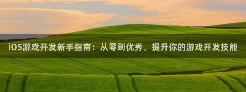 买三牛：iOS游戏开发新手指南：从零到优秀，提升你的游戏开发
